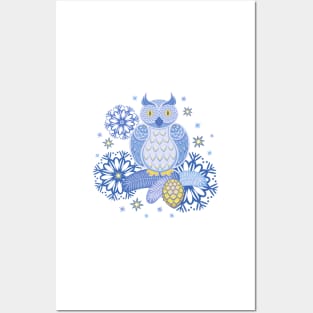 Owls Posters and Art